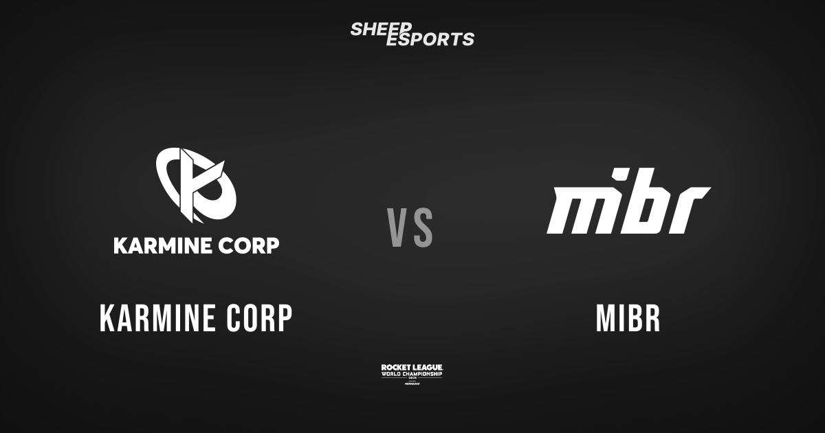 Karmine Corp 3–1 MIBR | RLCS 2026 - World Championship | Sheep Esports