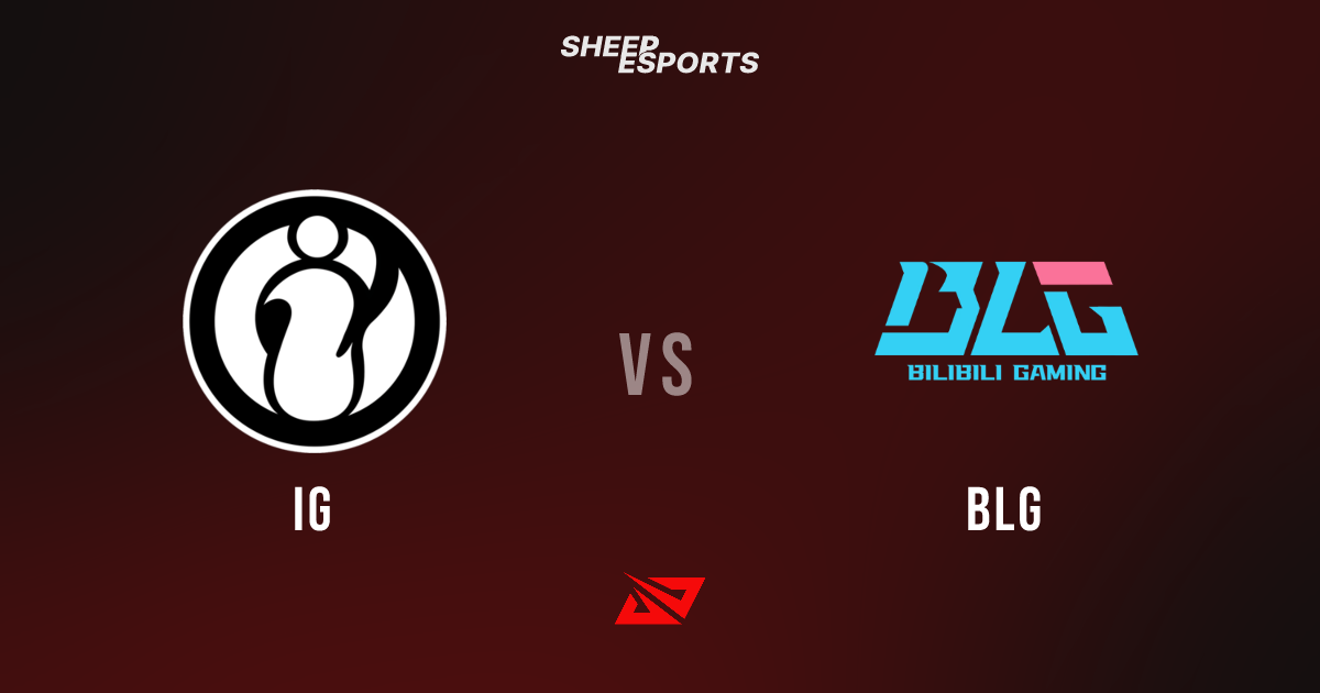 Sheep Esports 매치 페이지 - IG vs BLG