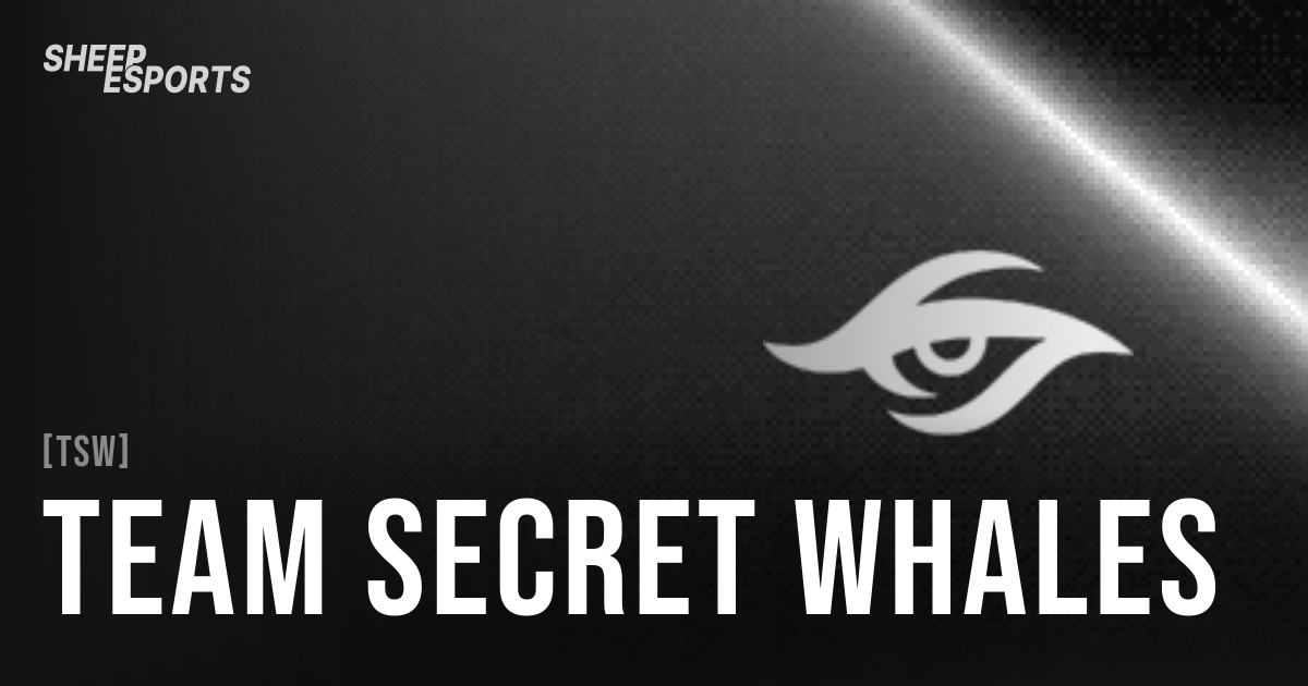 Team Secret Whales - Team Stats | Sheep Esports