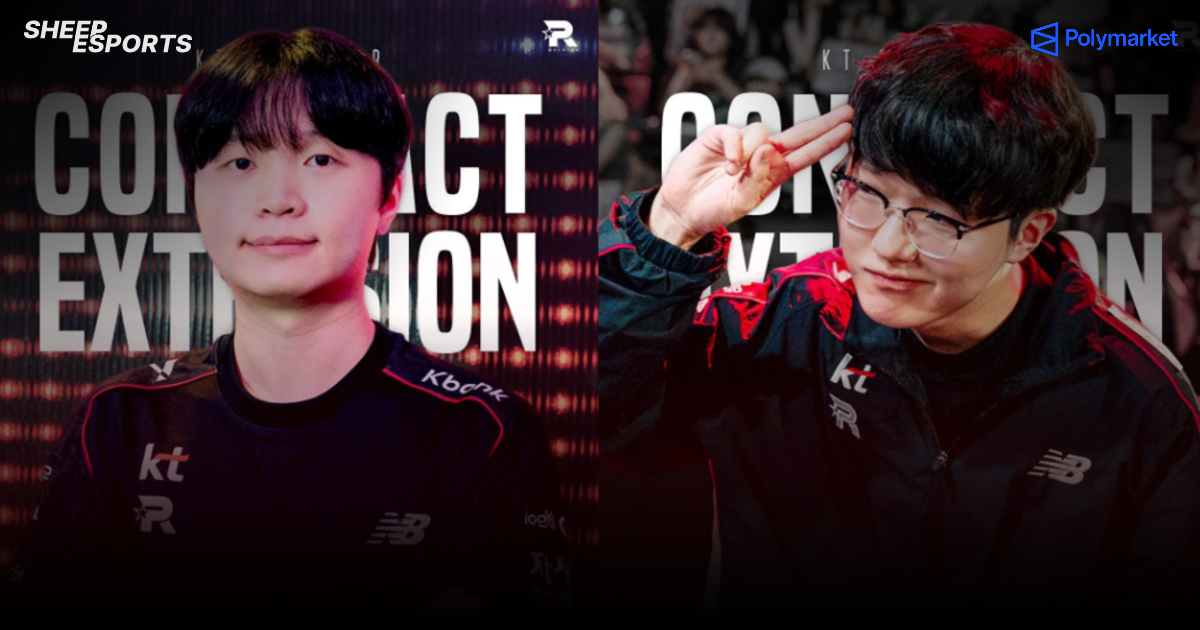 Bdd and Perfect extend with KT Rolster until 2028 | Sheep Esports