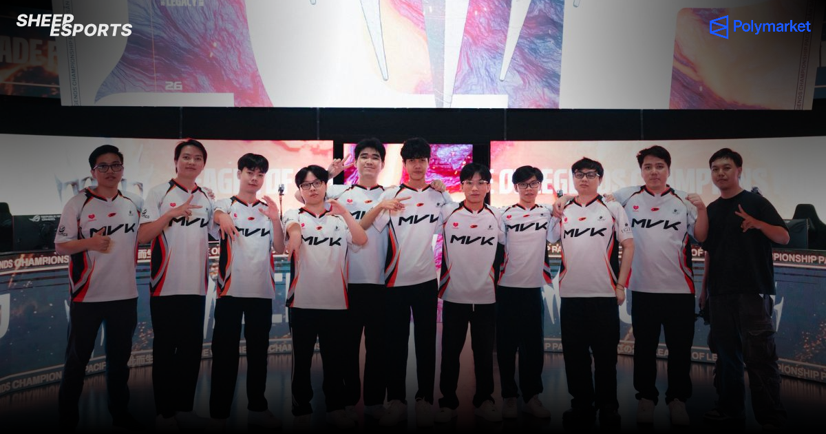 MVK Esports become the fourth team to qualify for Worlds 2026 | Sheep ...