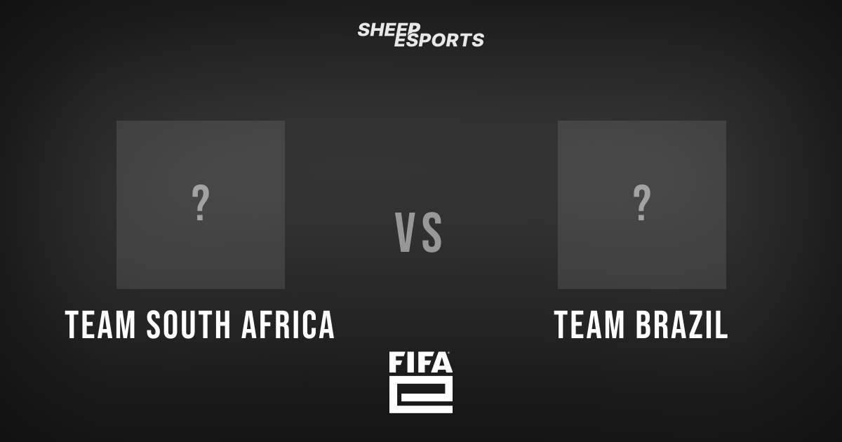 Team South Africa vs Team Brazil | FIFAe World Cup 2026 | 20 October ...