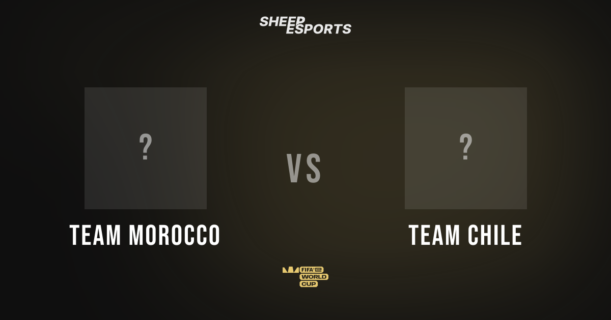 Team Morocco 1–1 Team Chile | FIFAe World Cup 2024 | Sheep Esports