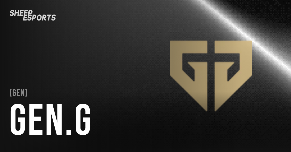 Gen.G - Team Stats | Sheep Esports