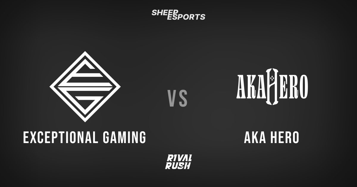 Exceptional Gaming 0–3 AKA HERO | Rival Rush Season 2: Hinrunde - Split ...