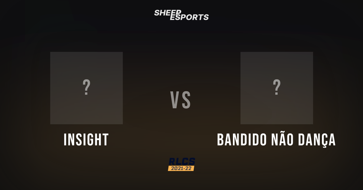 Insight 3–0 bandido não dança | RLCS 2021-22 - Fall: SAM Regional Event ...