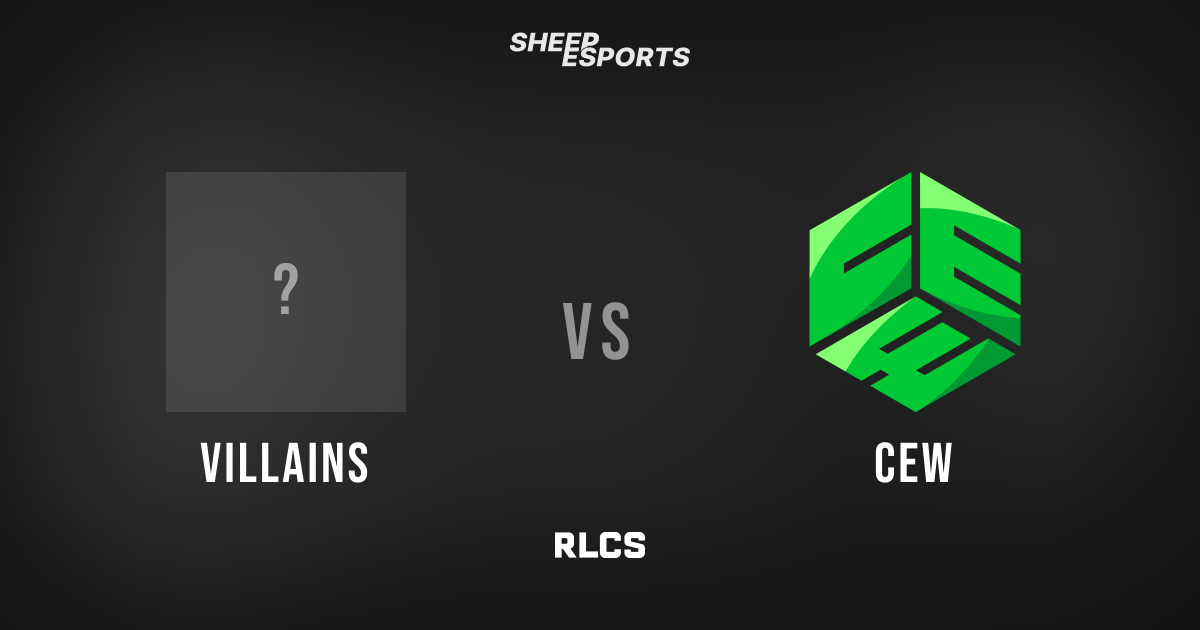 villains 1–3 CEW | RLCS 2024 - Major 1: MENA Open Qualifier 3 | Sheep ...