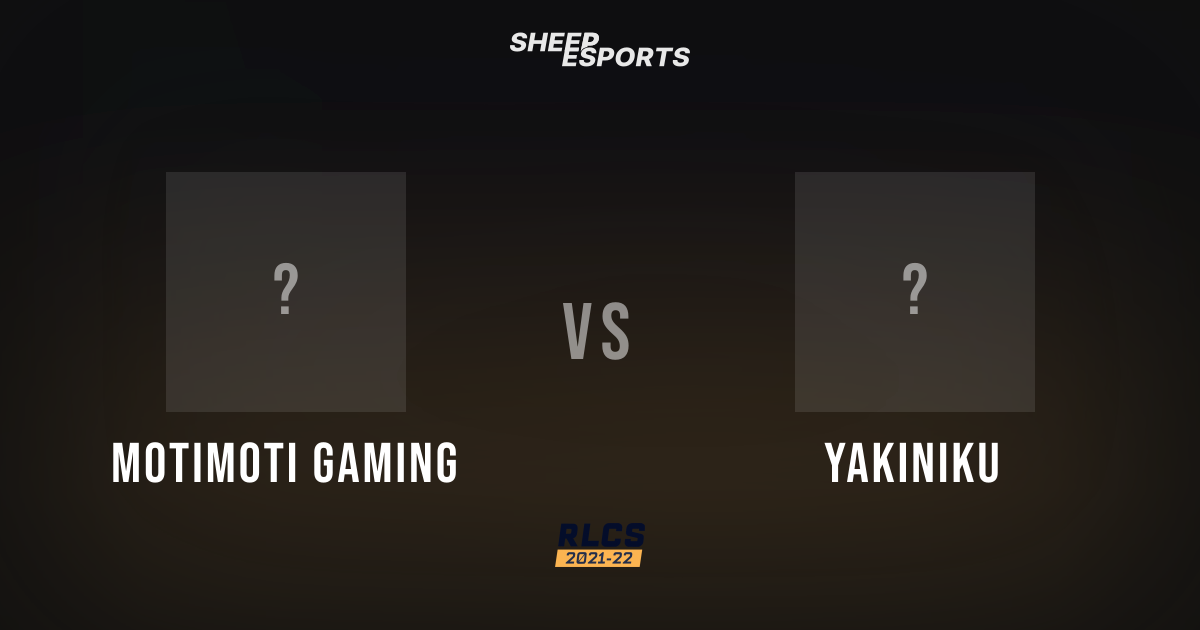 MOTIMOTI GAMING 3–0 Yakiniku | RLCS 2021-22 - Winter: APAC N Regional ...