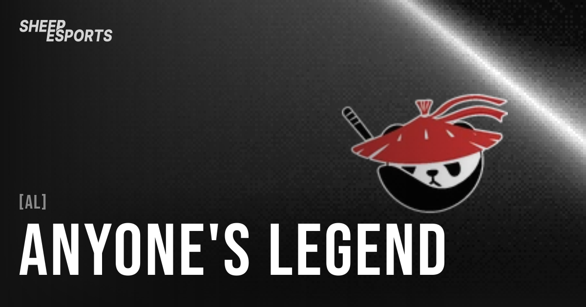 Anyone's Legend - Team Stats | Sheep Esports